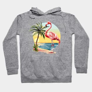 Flamingo Lovers Summer Vibes Hoodie